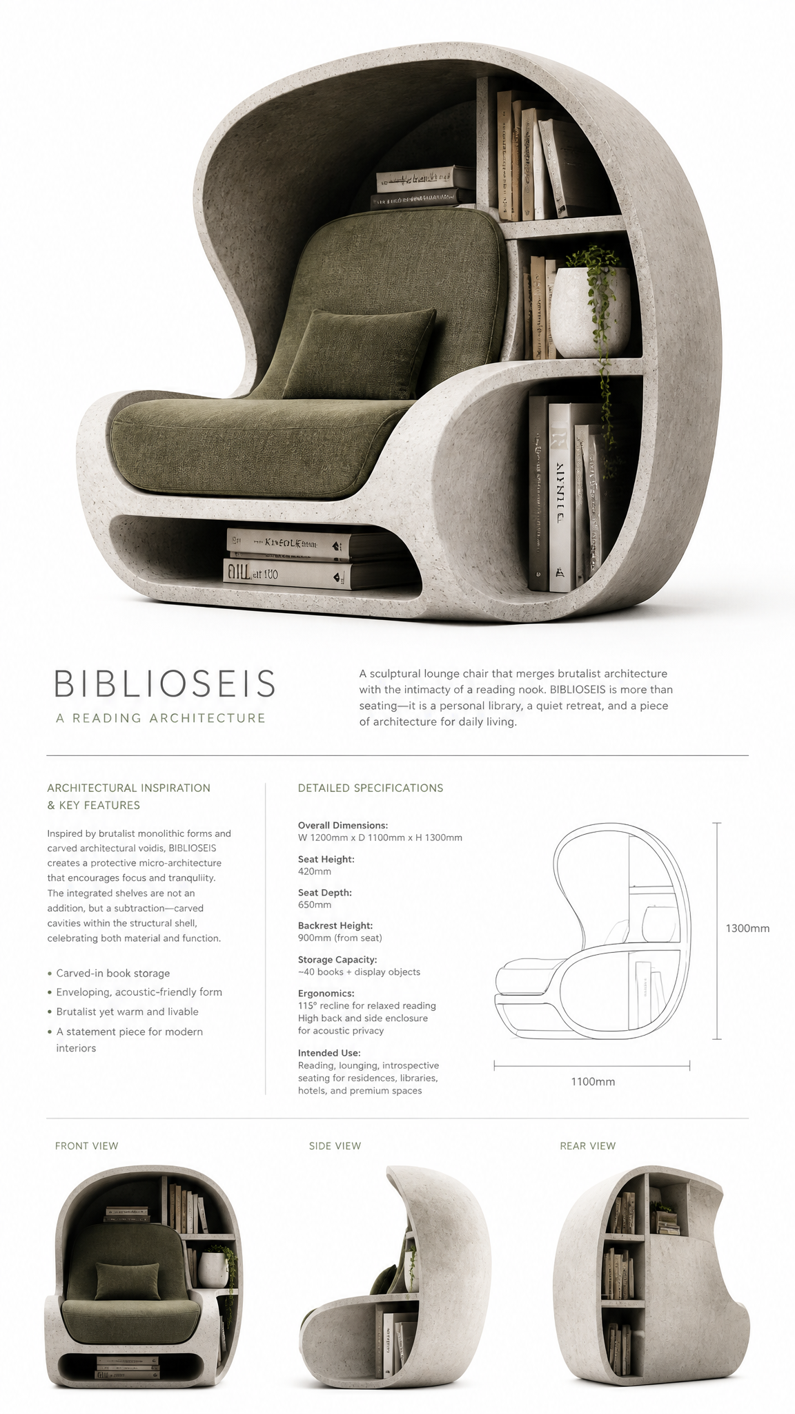 Architectural Furniture & Library Design Engine