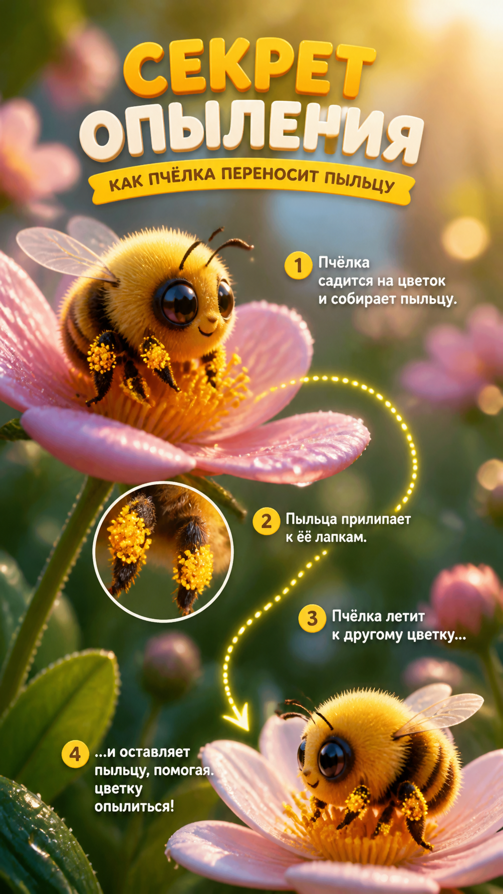 The Golden Pollen Journey