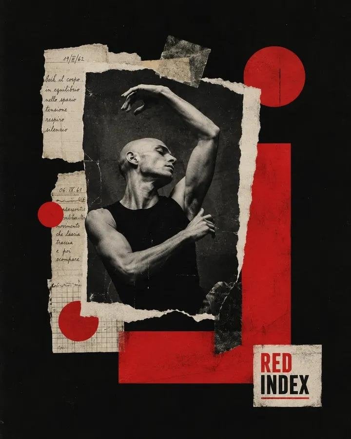 Avant-Garde Mixed Media Zine Poster - alternate