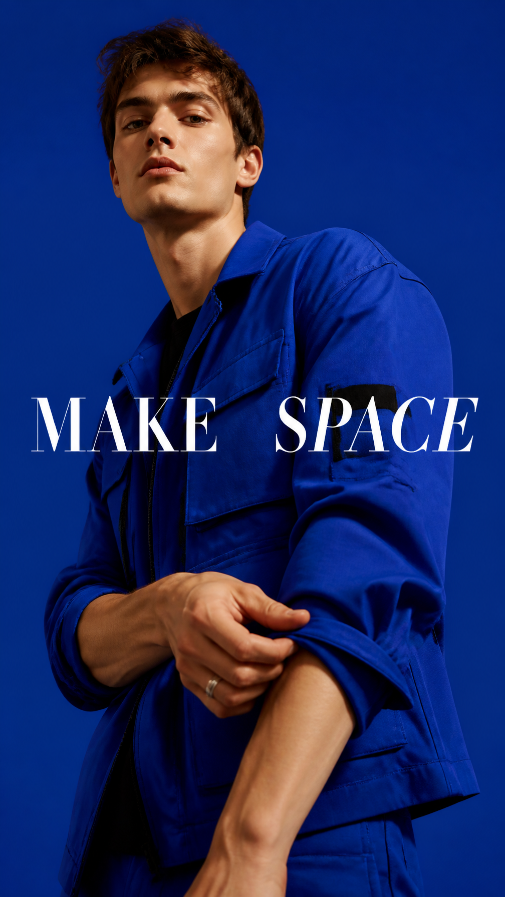Cobalt Utility Fashion Editorial