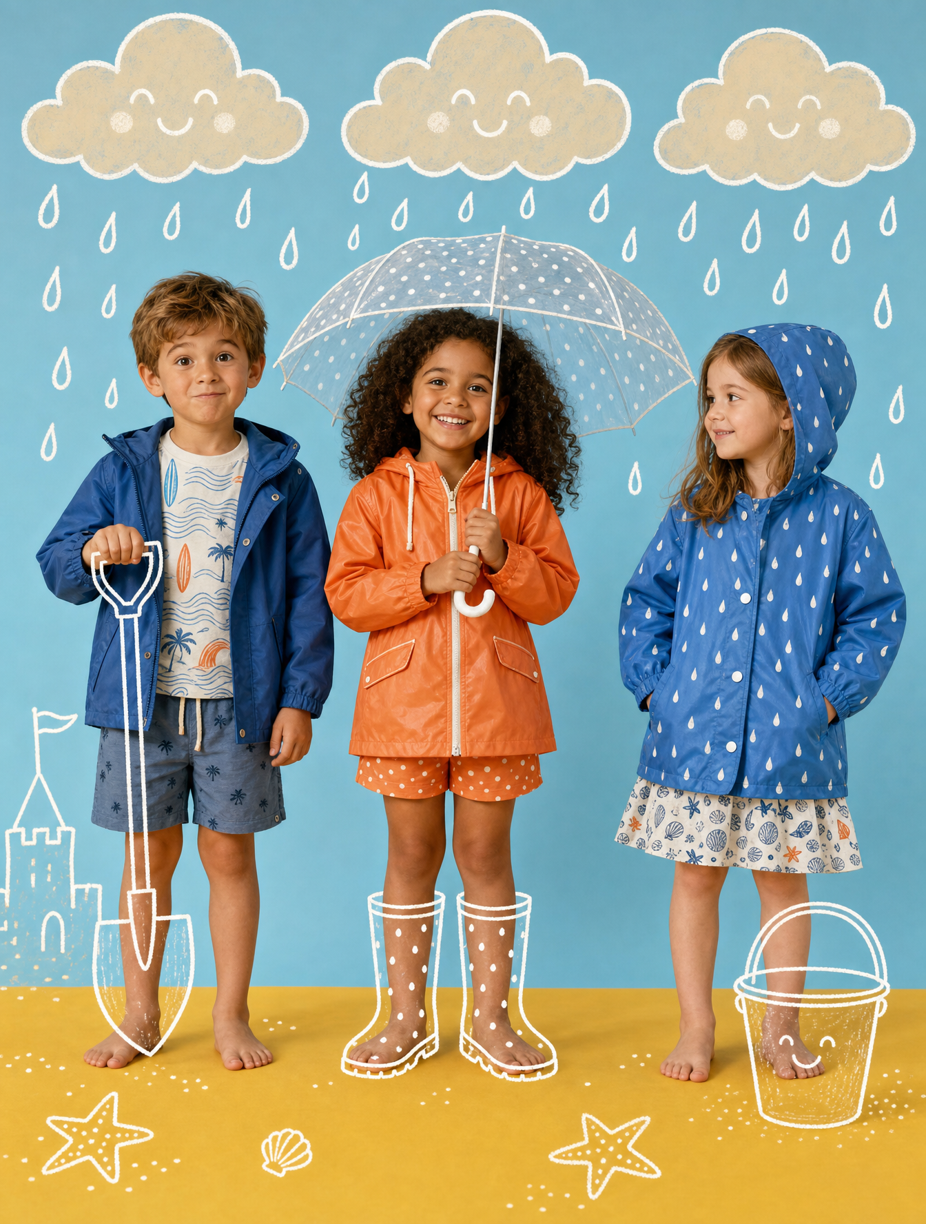 Imaginative Rainday Studio Portrait