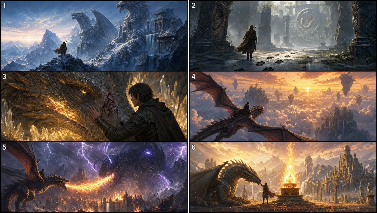 Cinematic Storyboard Sequence Generator - alternate