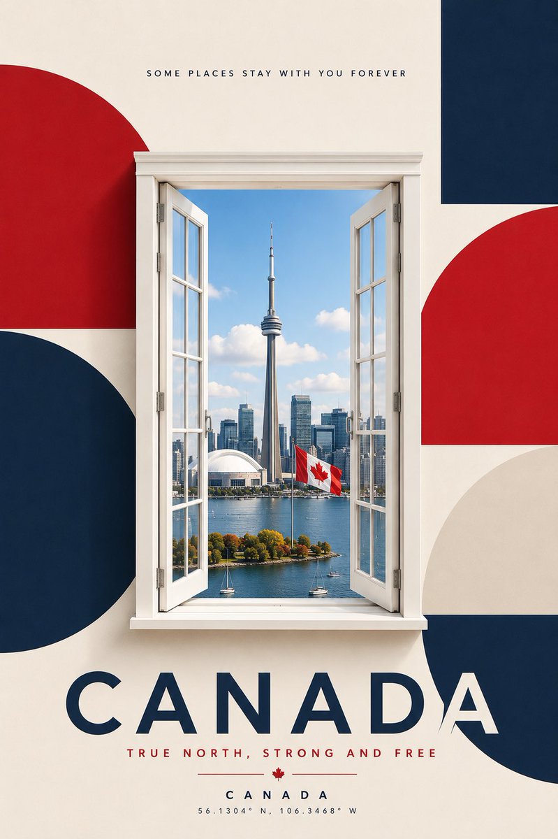 Modernist Window Frame Travel Series