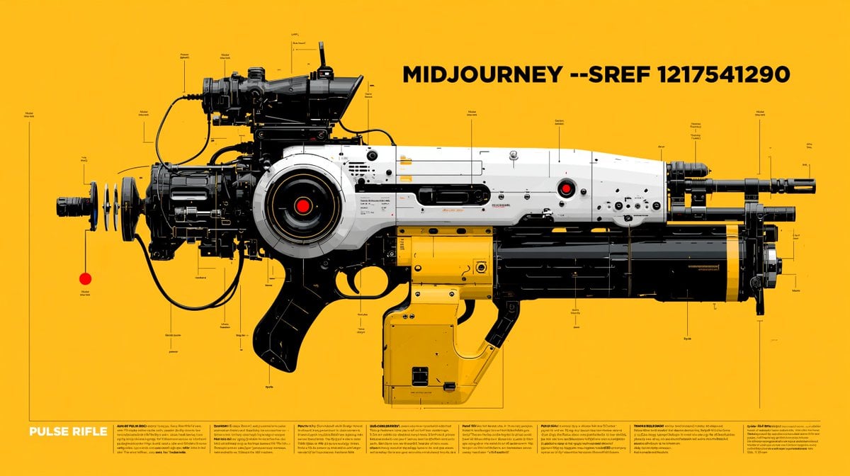 Low-Poly Pulse Rifle Technical Breakdown