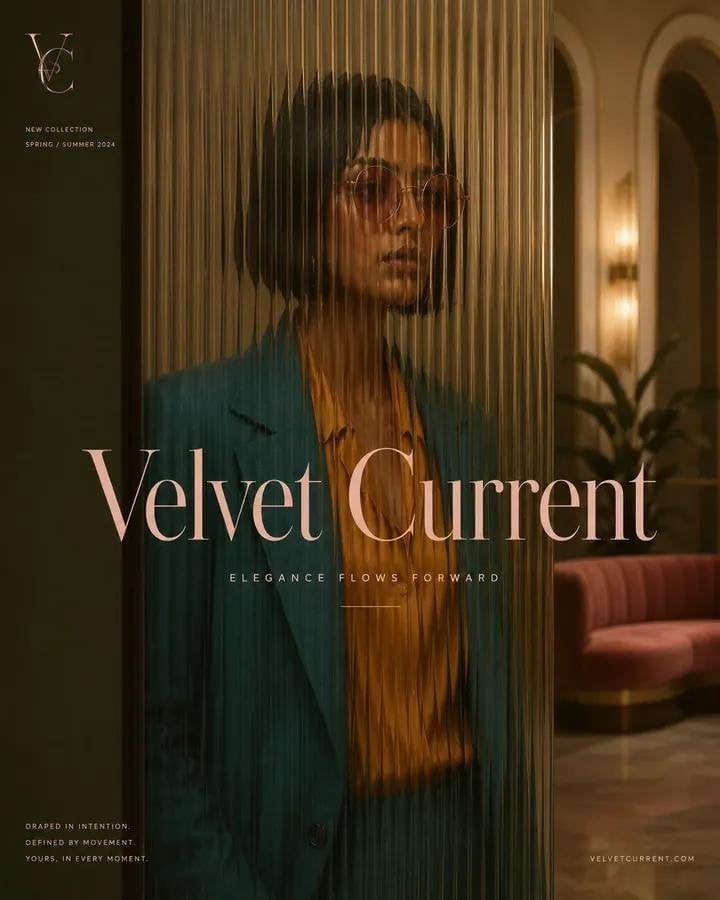 Avant-Garde Glass Distortion Luxury Editorial - alternate