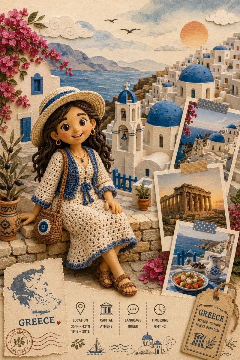 Handcrafted Diorama Travel Series Poster - alternate