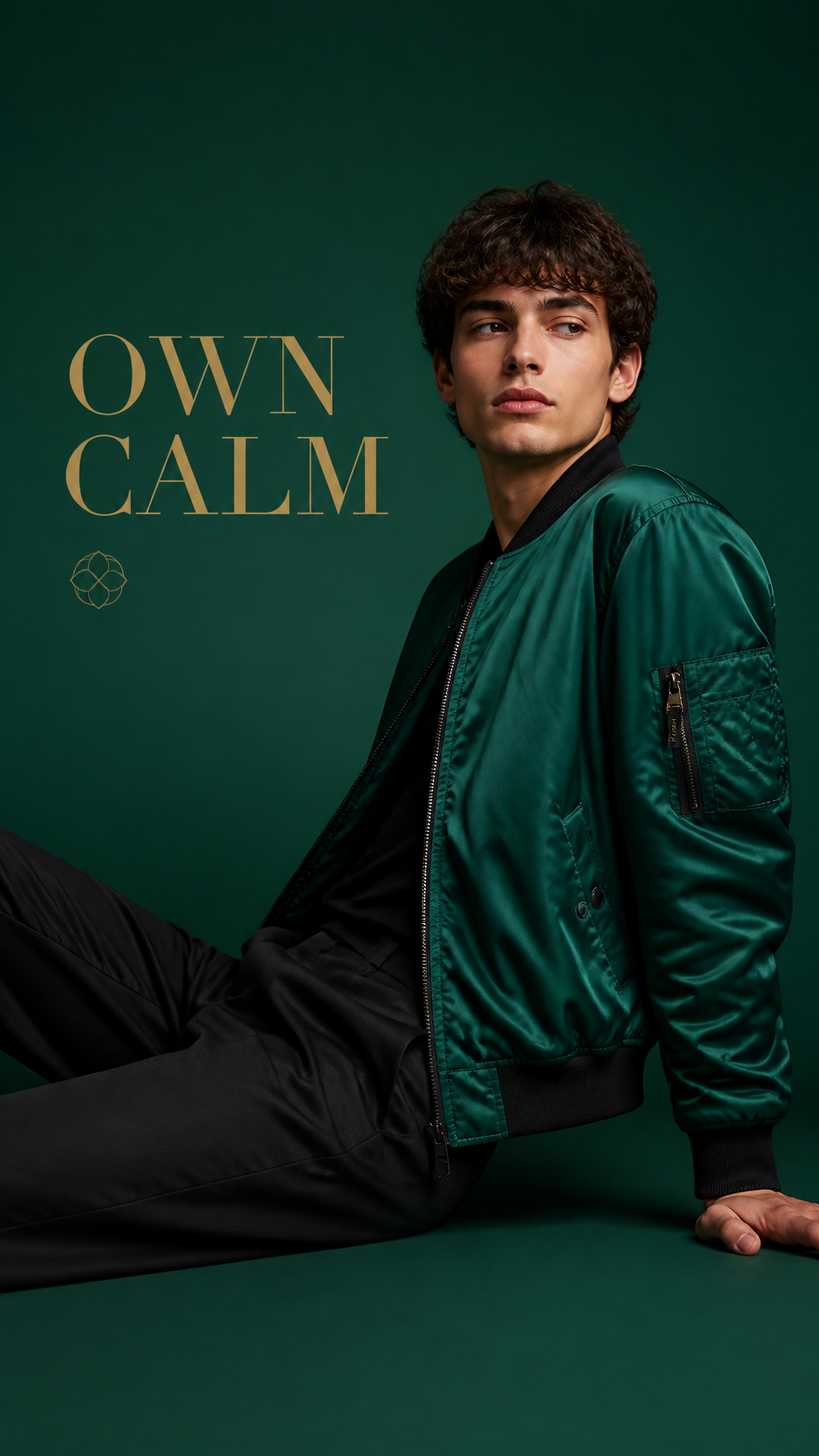 Emerald Hue High-End Menswear Editorial