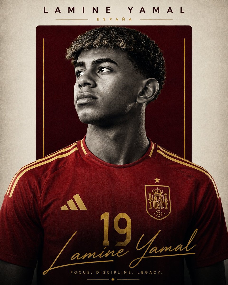 Luxury Editorial Football Athlete Poster - alternate