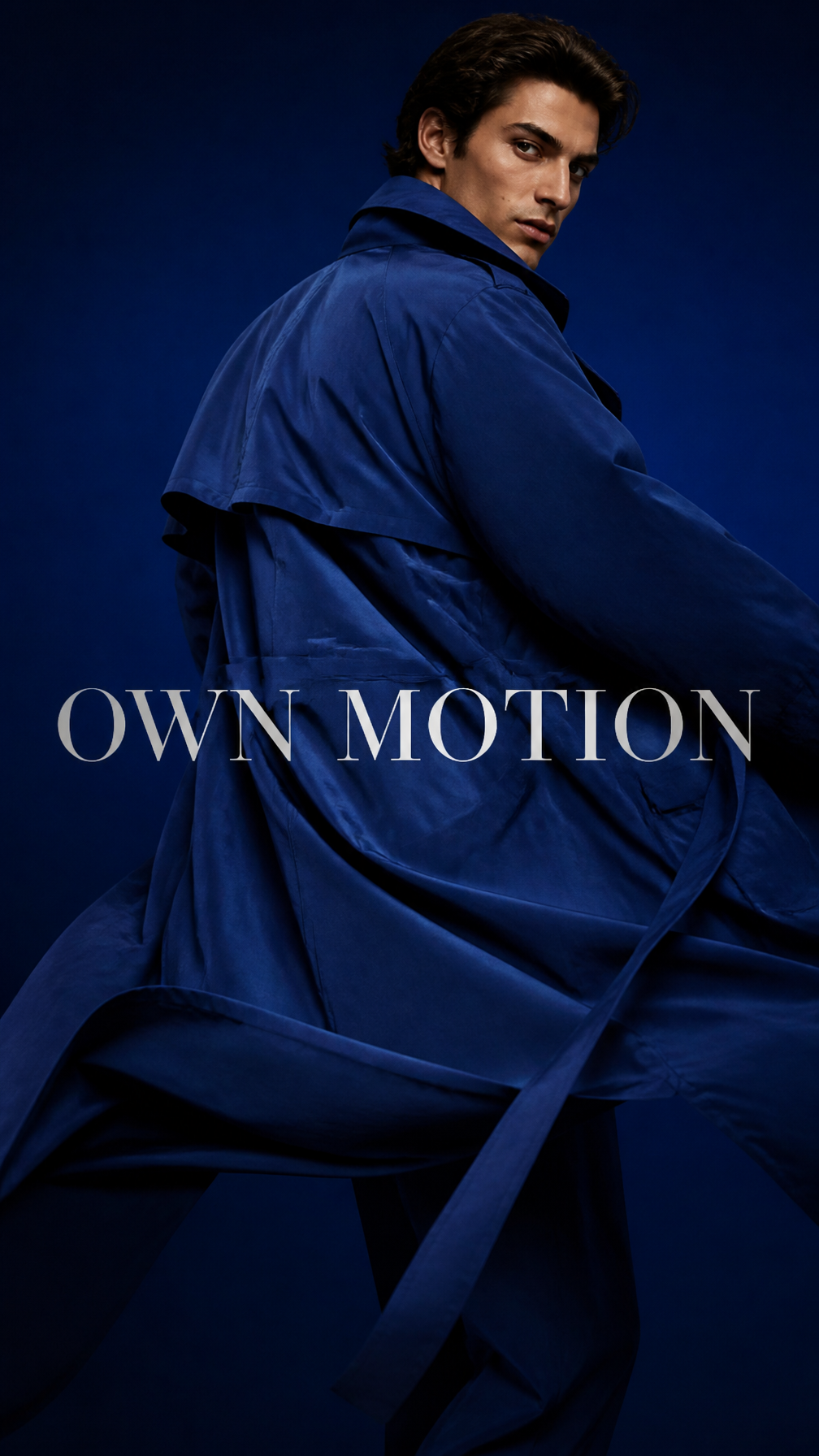 Sapphire Motion High-Fashion Editorial