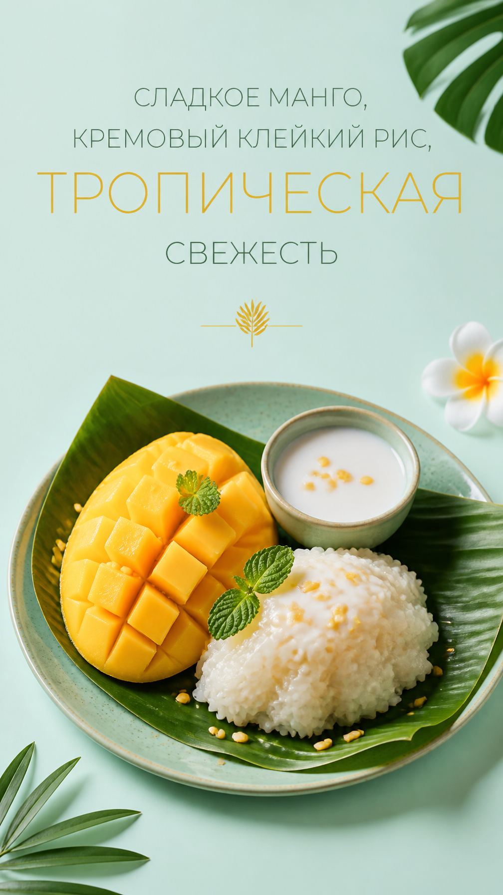 Tropical Mango Sticky Rice Bliss
