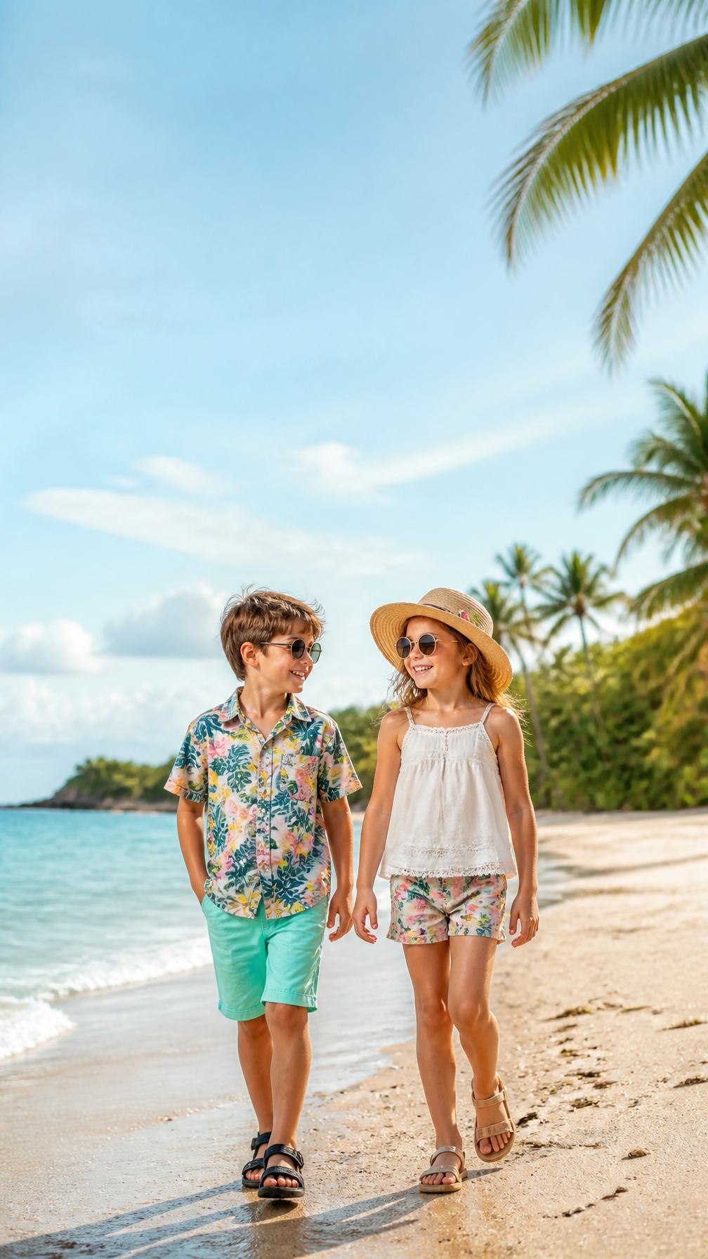 Tropical Summer Kids Luxury Wear