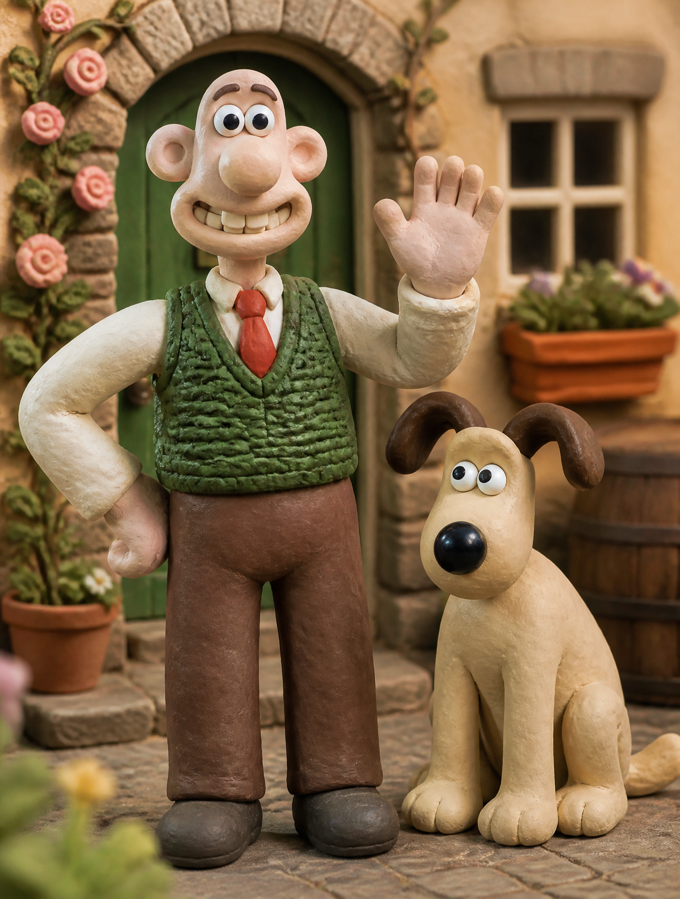Handcrafted Claymation Stop-Motion Aesthetic