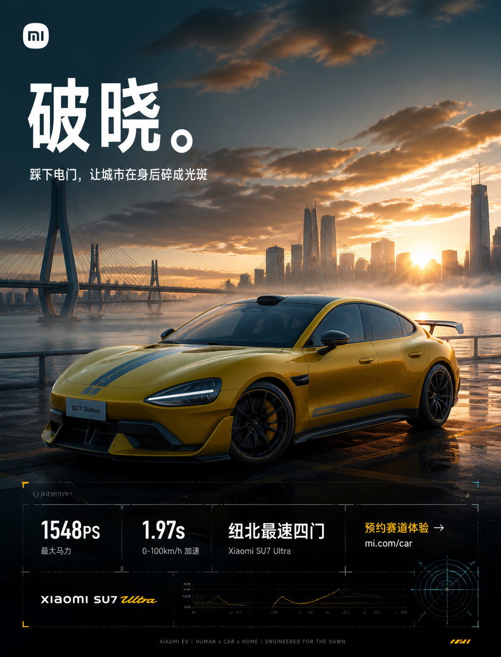 Xiaomi SU7 Ultra: Dawn Performance Cruise