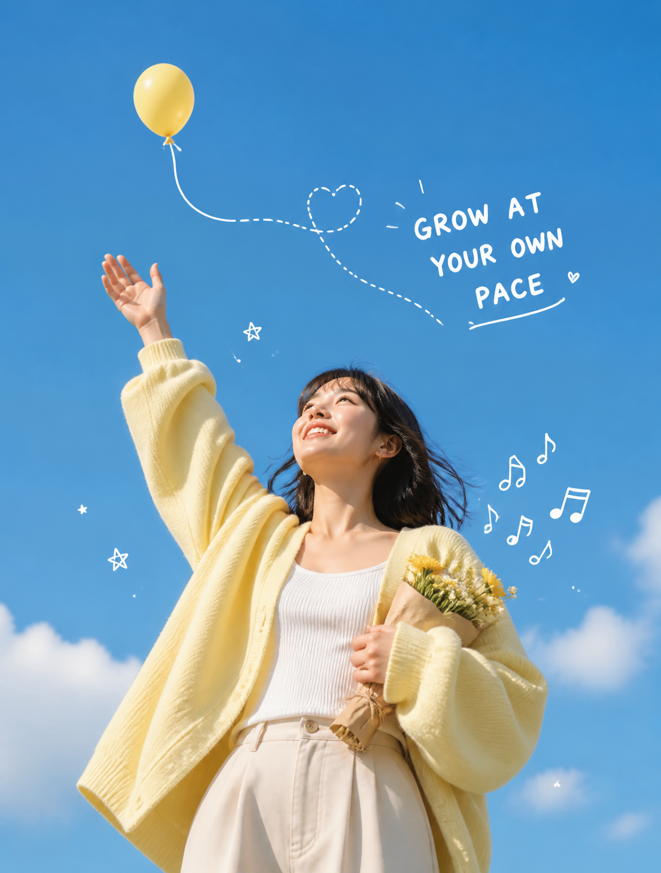 Young Woman's Whimsical Journey of Growth