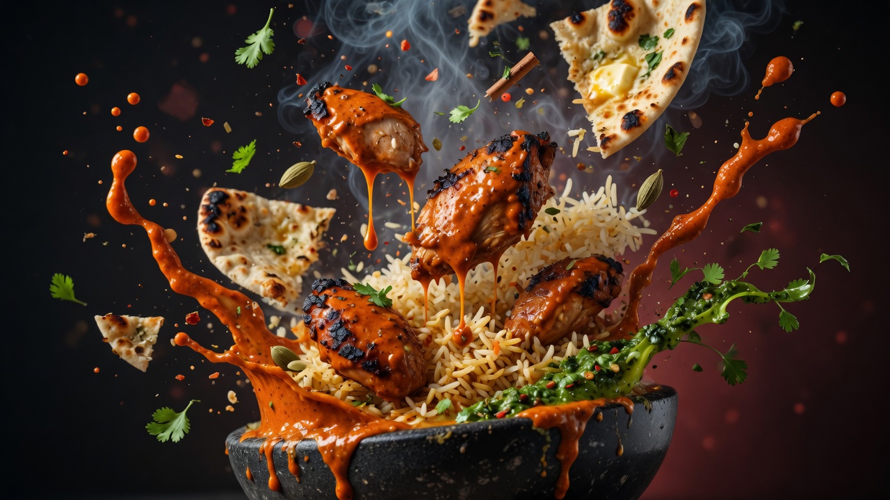 Explosive Butter Chicken Gourmet Splash