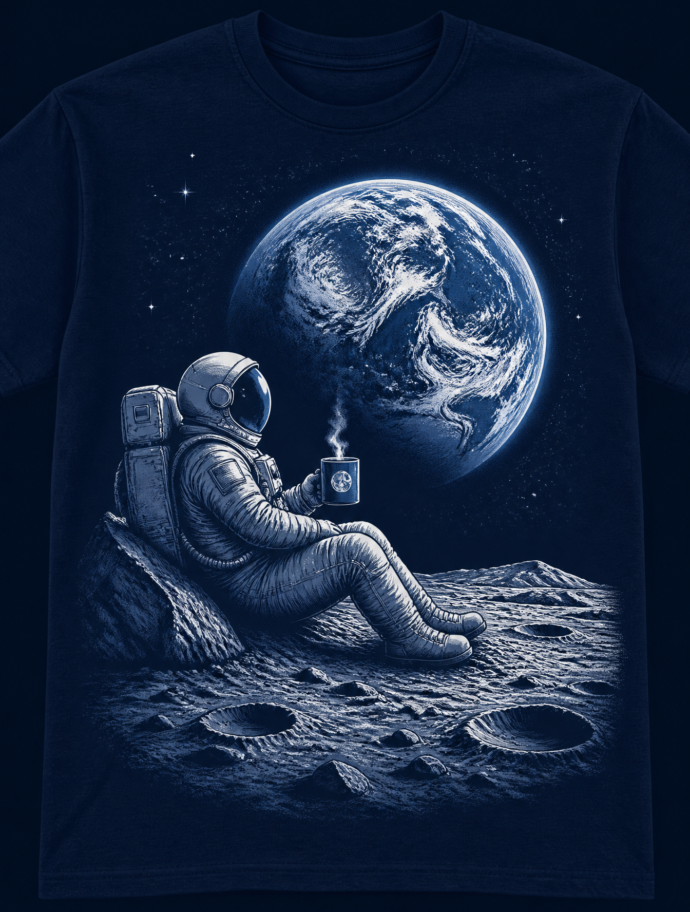 Cosmic Coffee Break on the Moon