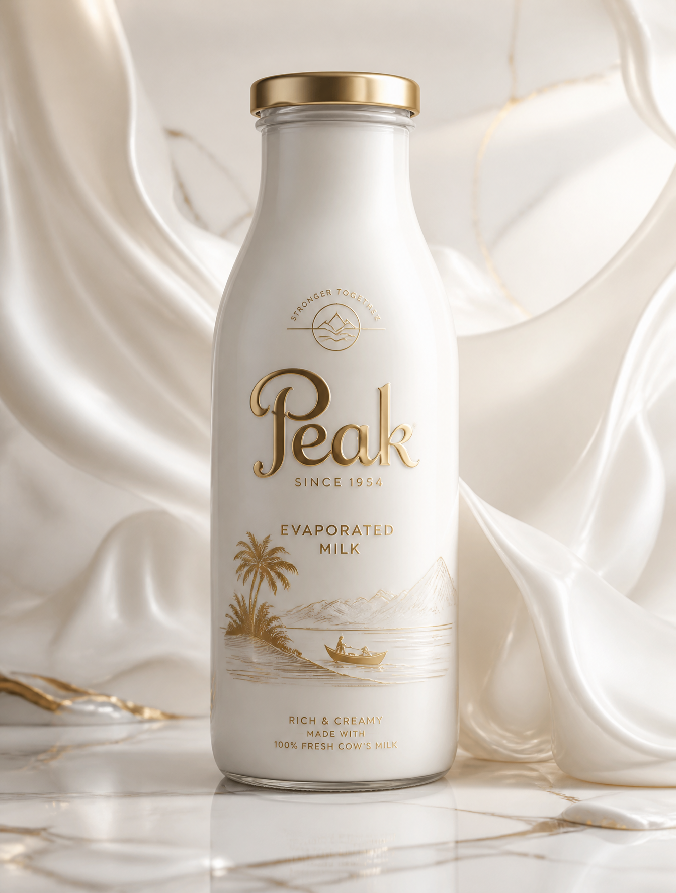 Premium Peak Evaporated Milk Commercial Shot