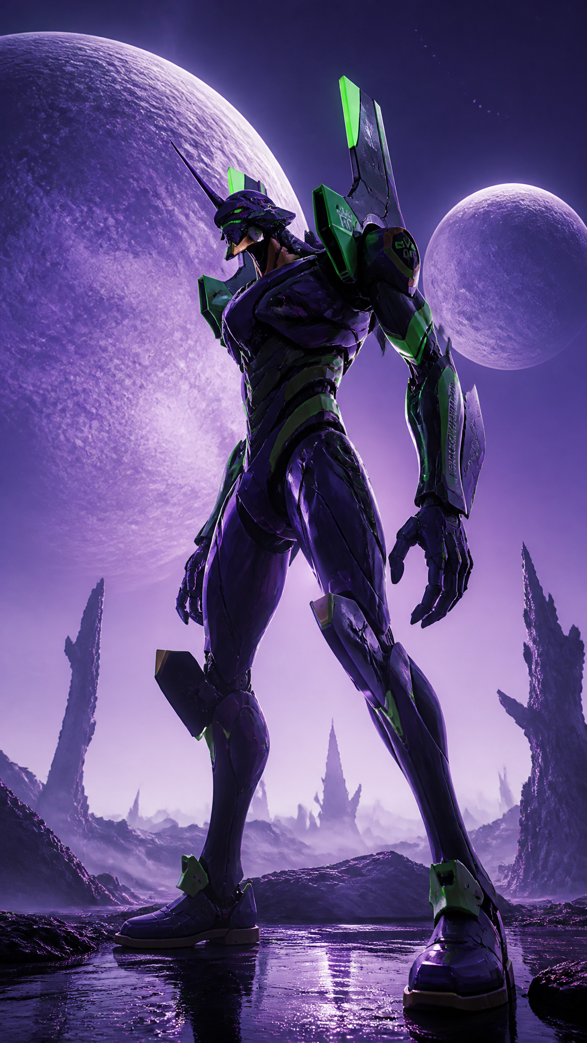 Cyberpunk Evangelion Collector's Edition Poster