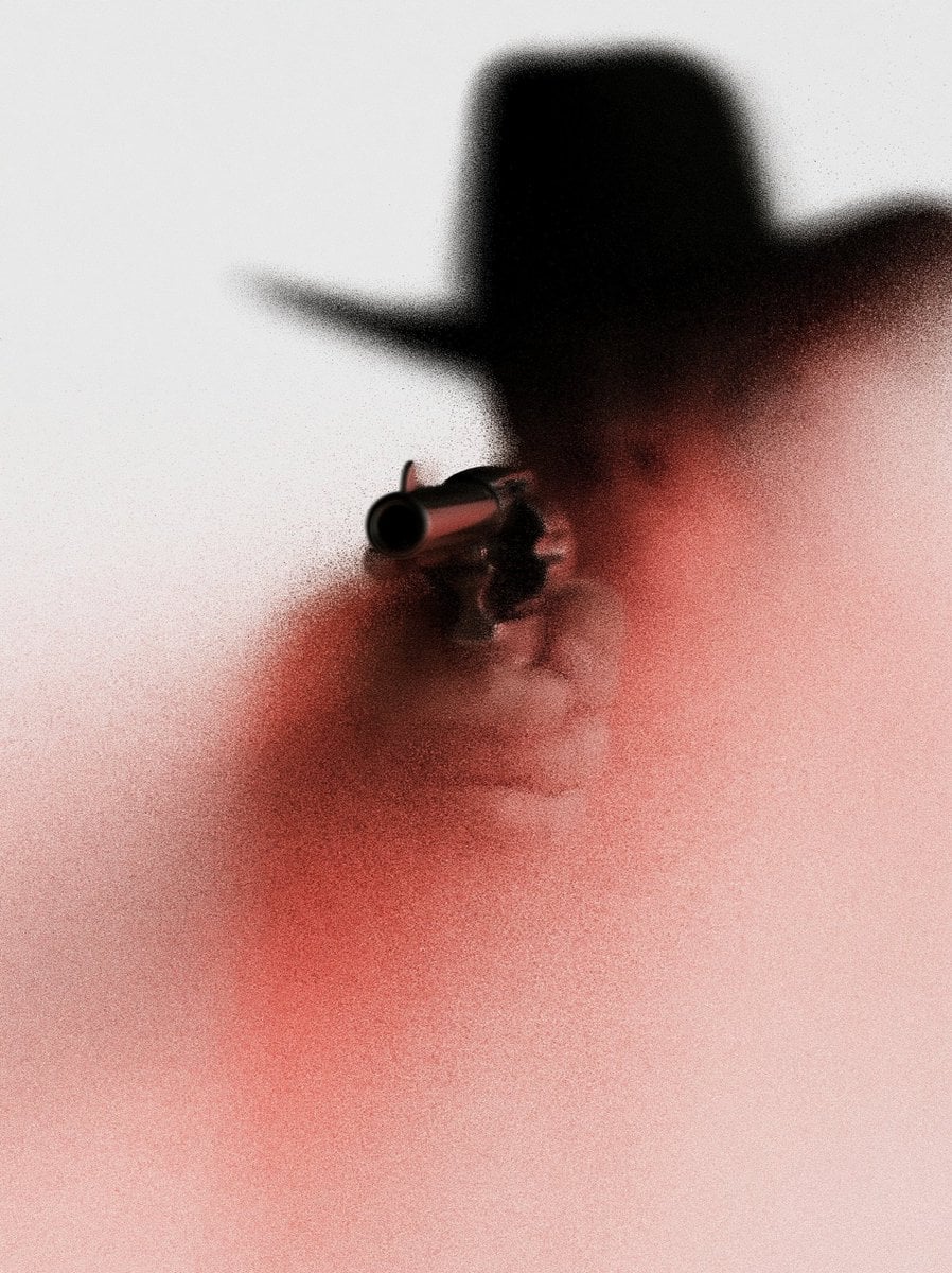 Lone Gunslinger's Dusty Horizon - alternate