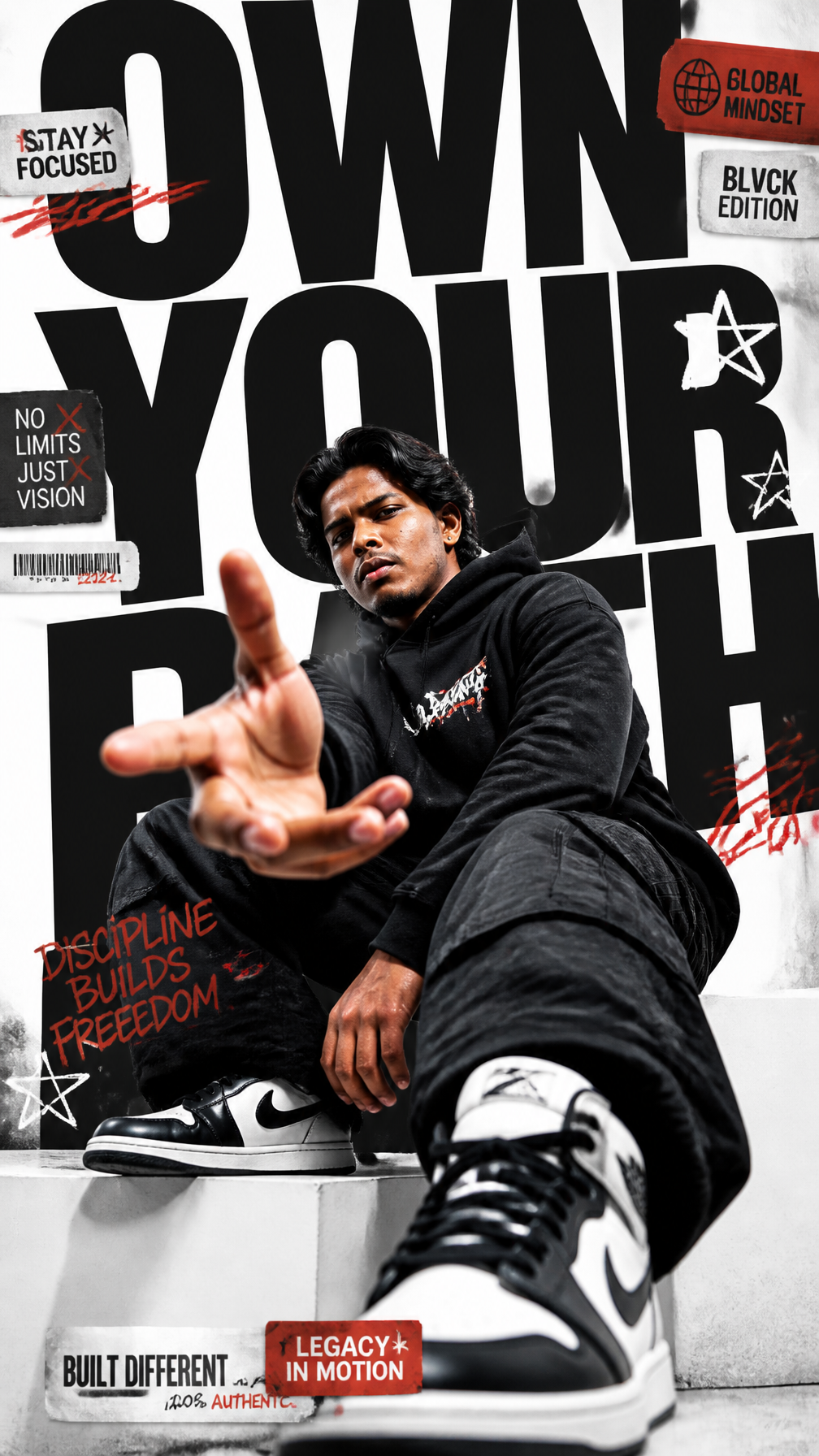 Urban Edge Luxury Streetwear Editorial