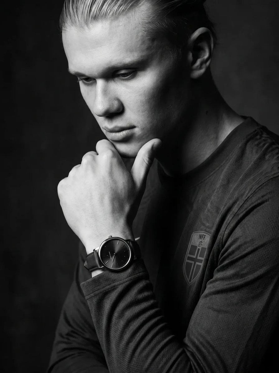 Luxury Monochrome Football Editorial - alternate