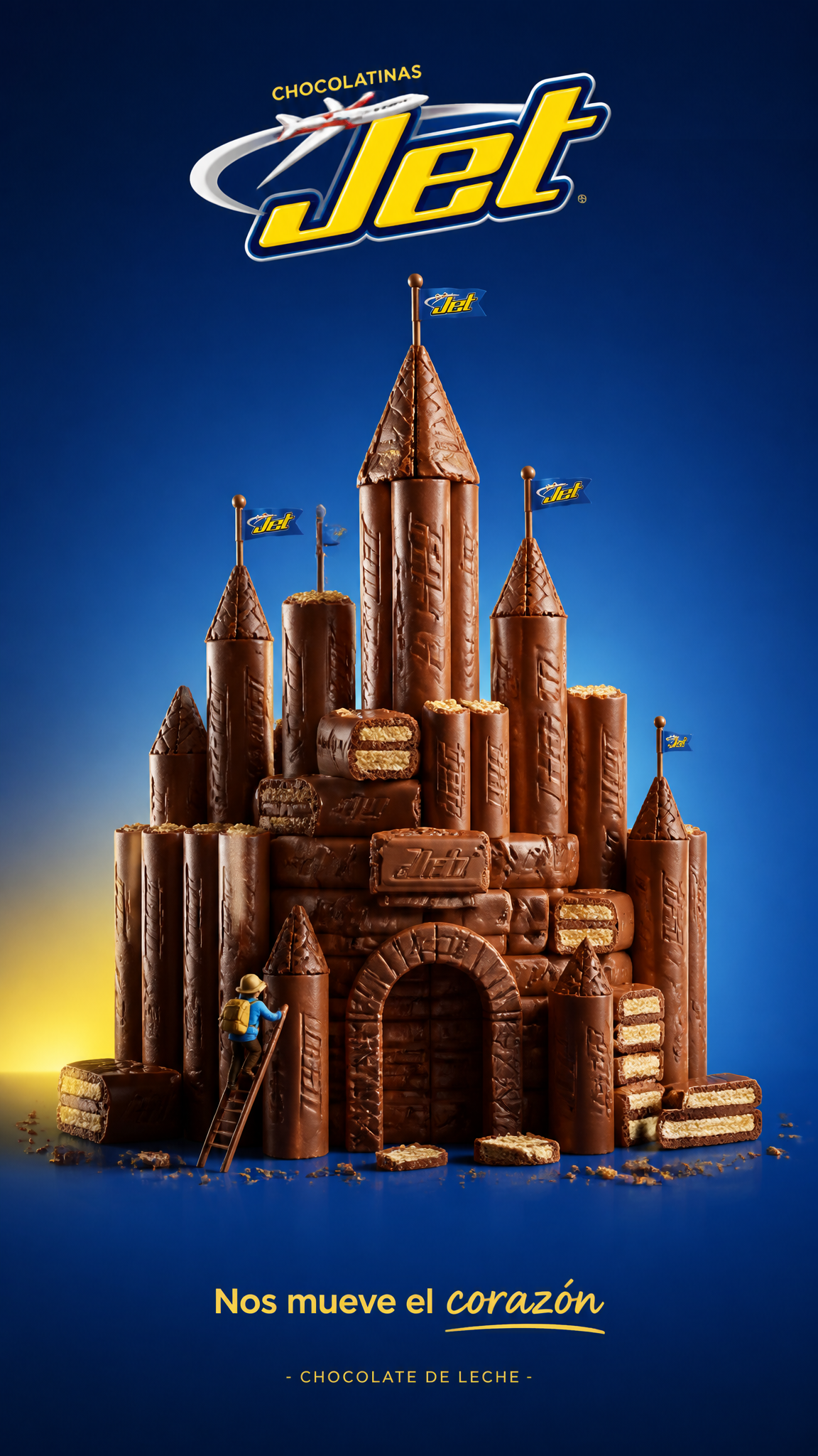 Surreal Luxury 3D Chocolate Kingdom Poster