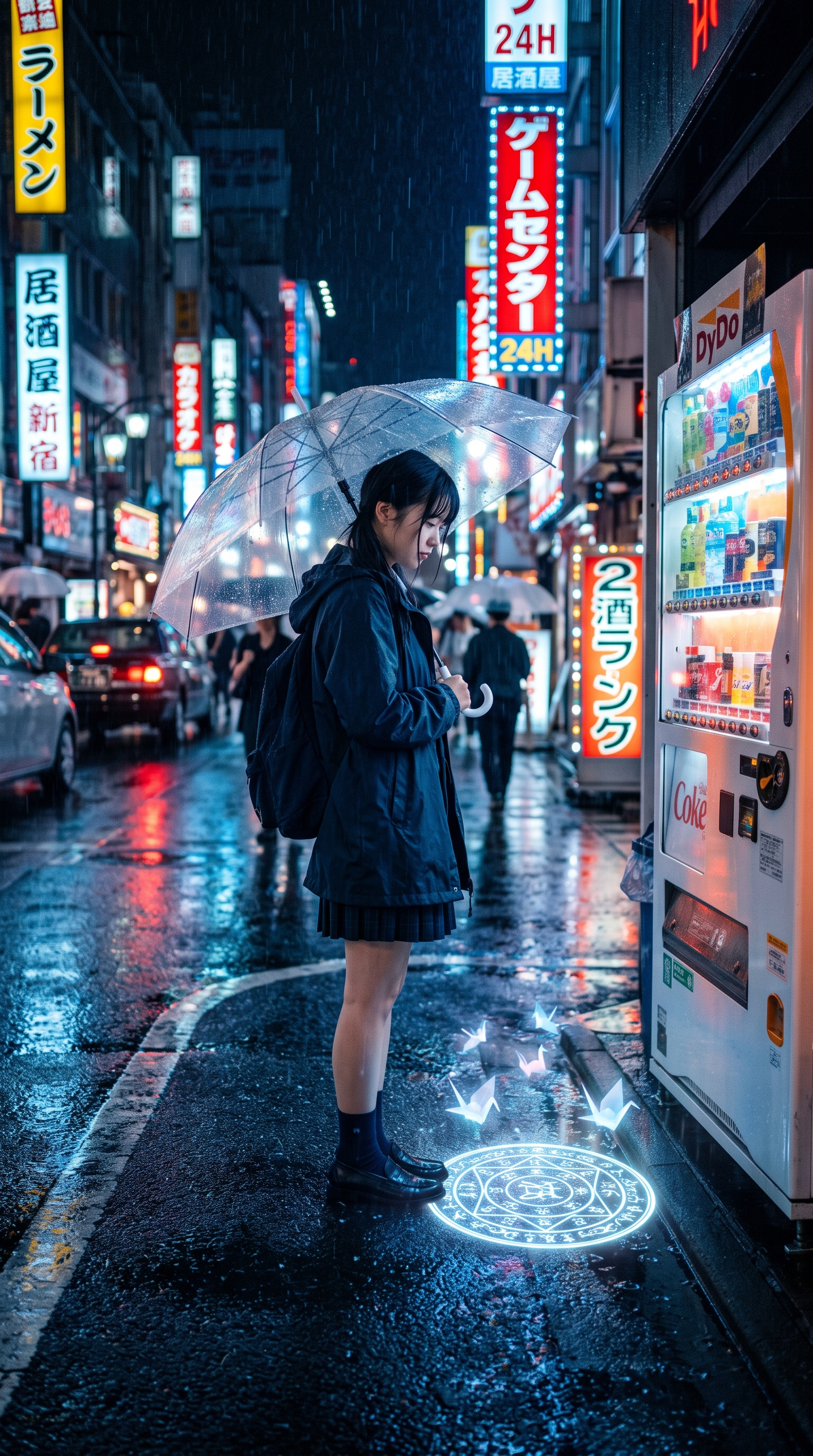 Neon Occultism: The Rainy City Sorceress