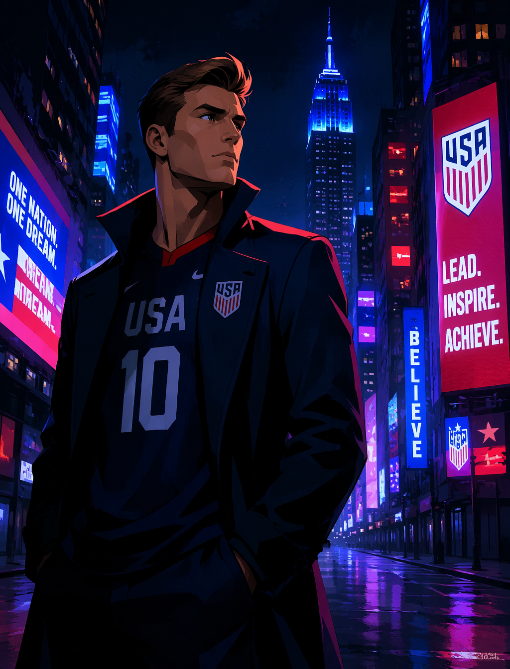 Neon Ambition: The Urban Captain