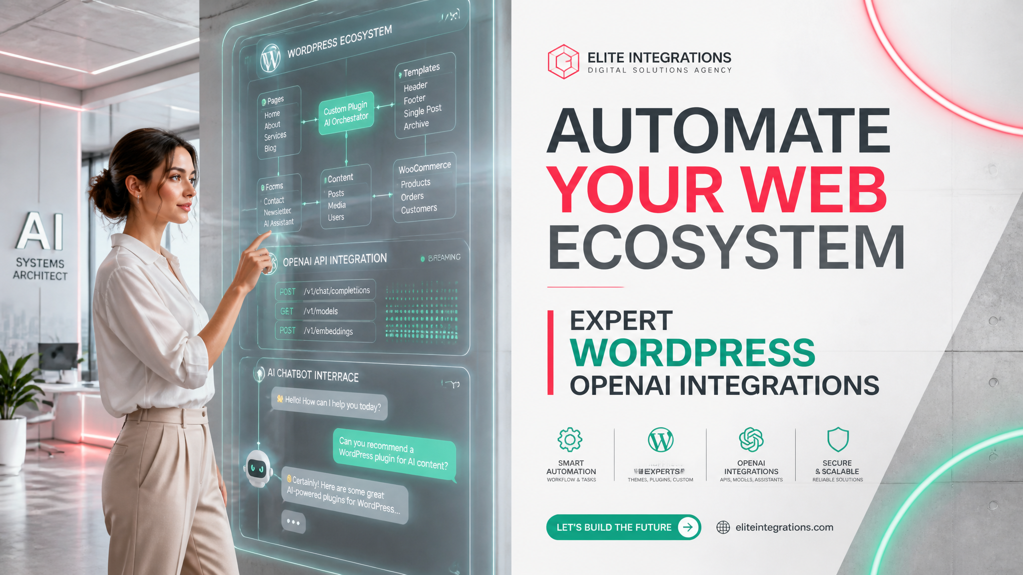 AI-Powered Web Ecosystem Agency Banner