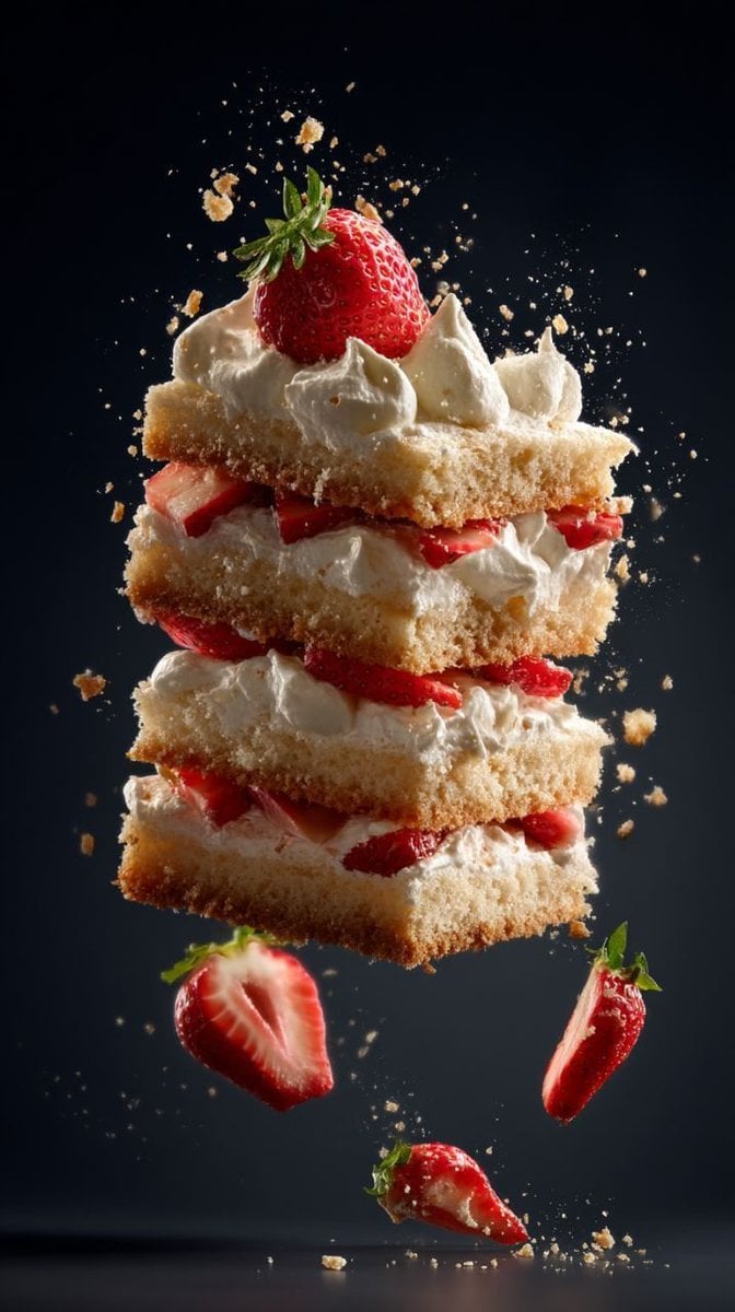 Hyper-Realistic Levitating Dessert Series - alternate