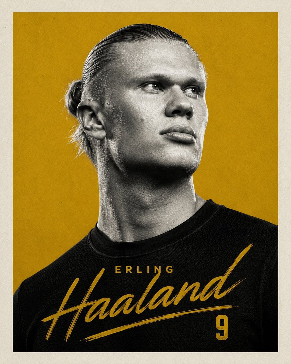 Cinematic Sports Editorial Portrait Poster - alternate