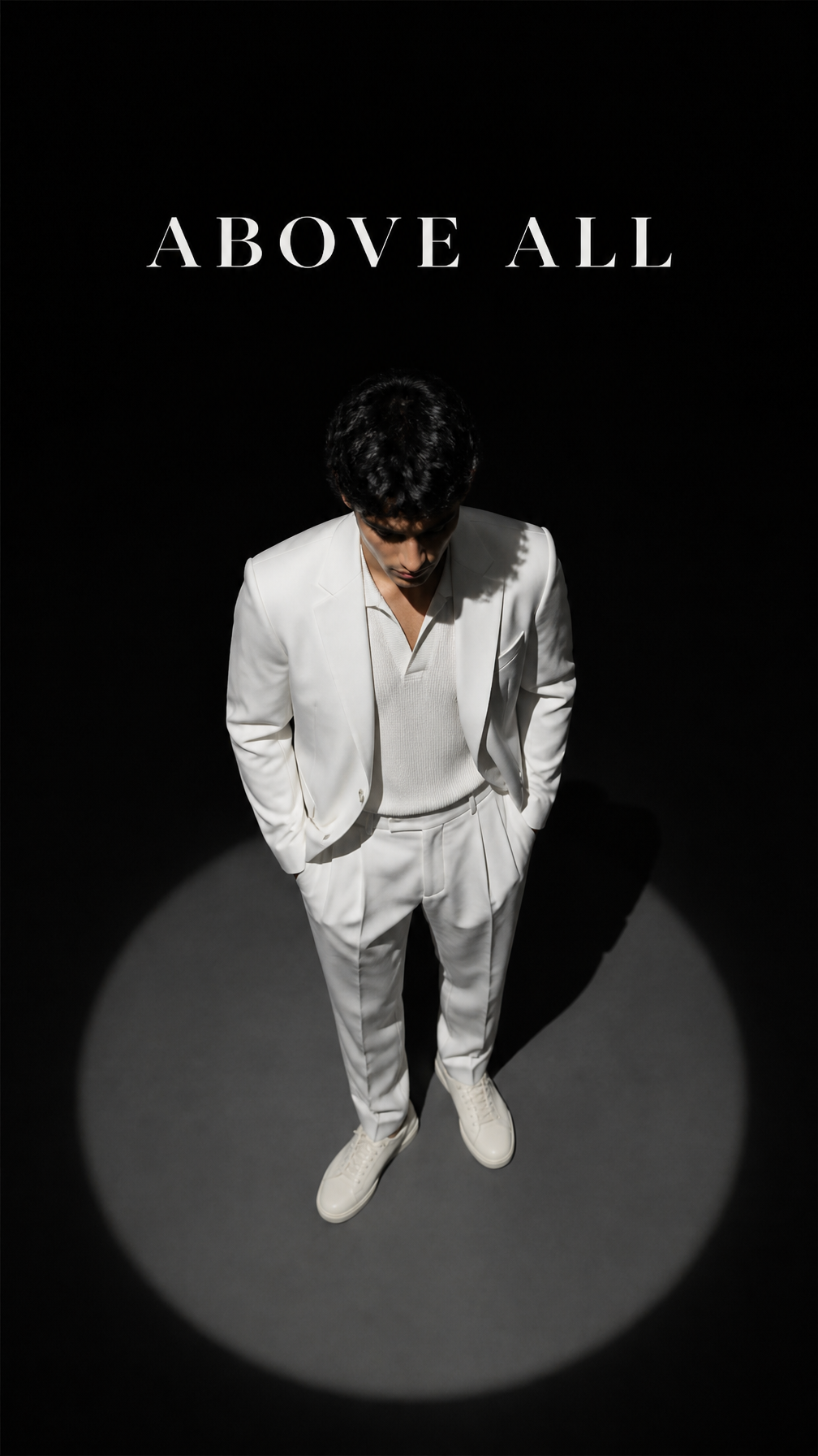 Monochrome Minimalist High-Fashion Portrait