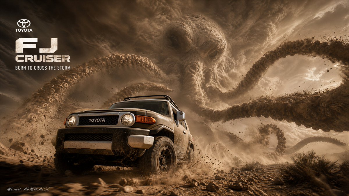 Toyota FJ Cruiser: Sandstorm Kraken Survival