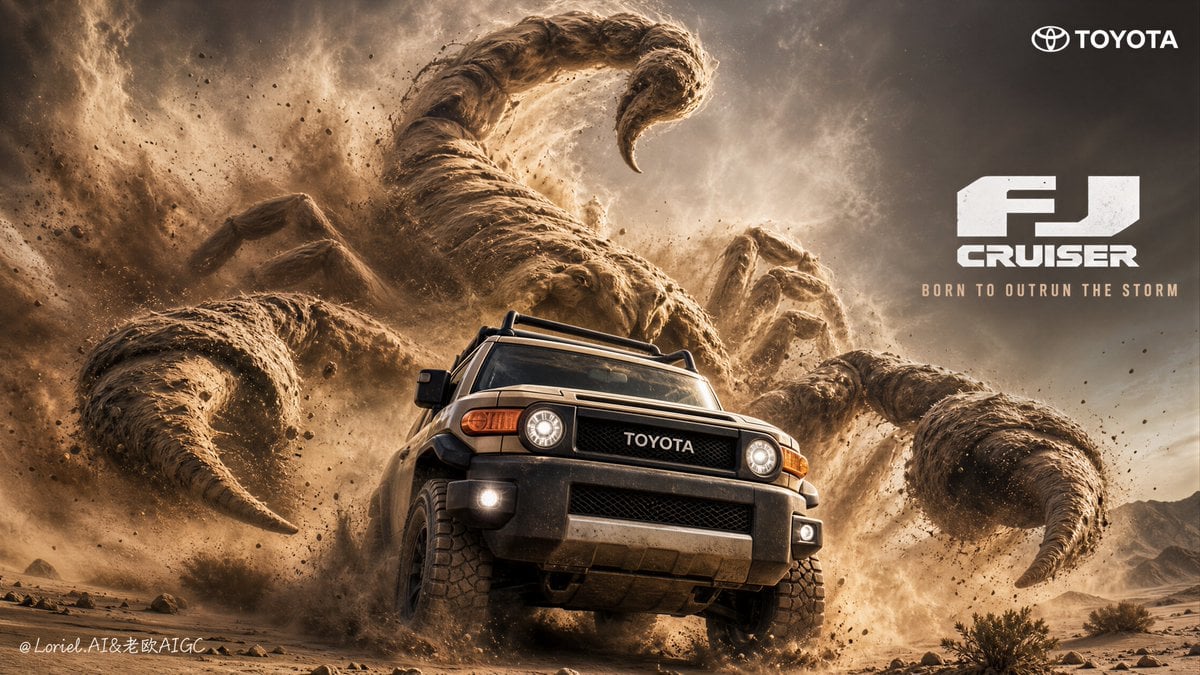 Toyota FJ Cruiser: Sandstorm Kraken Survival - alternate