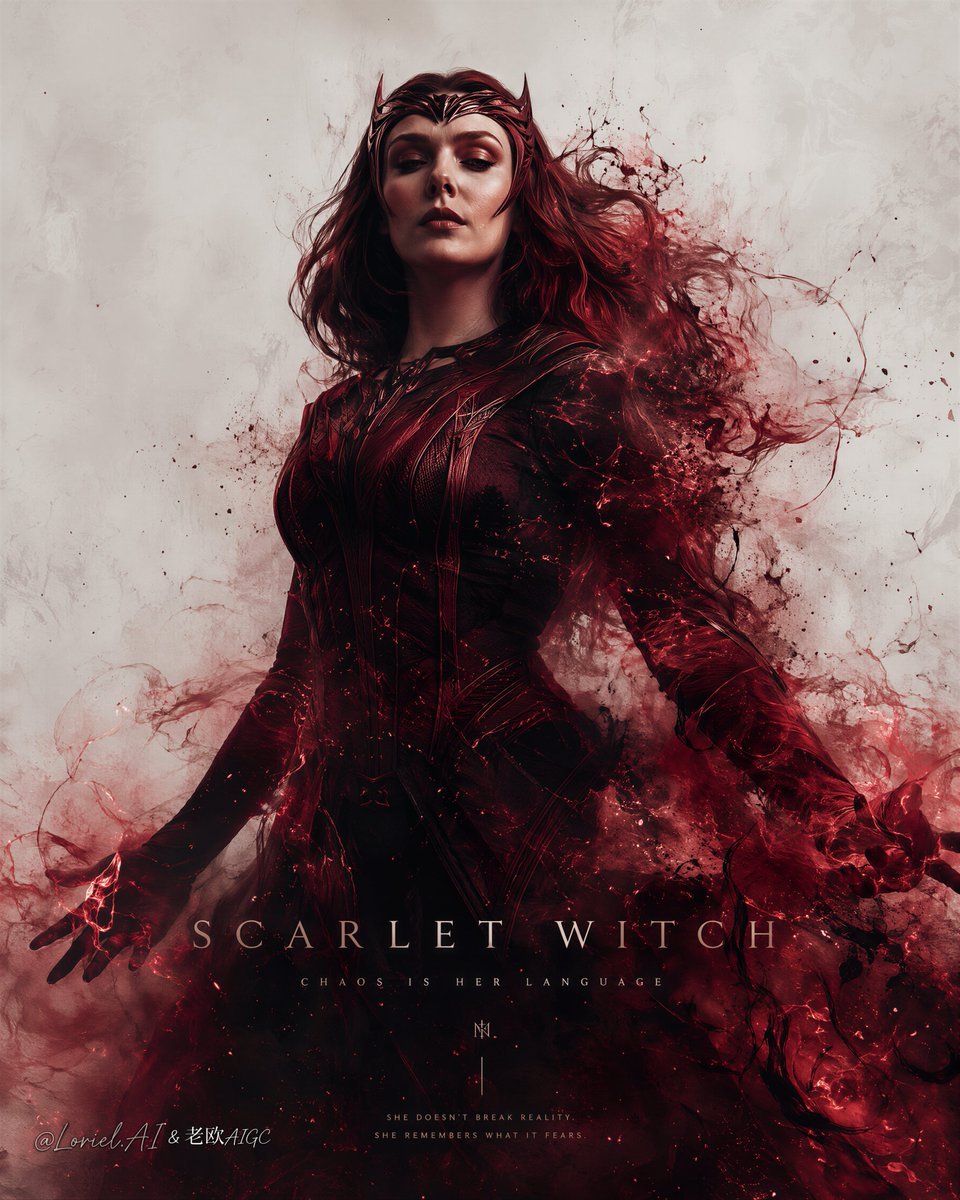 Scarlet Witch: Arcane Chaos Museum Portrait