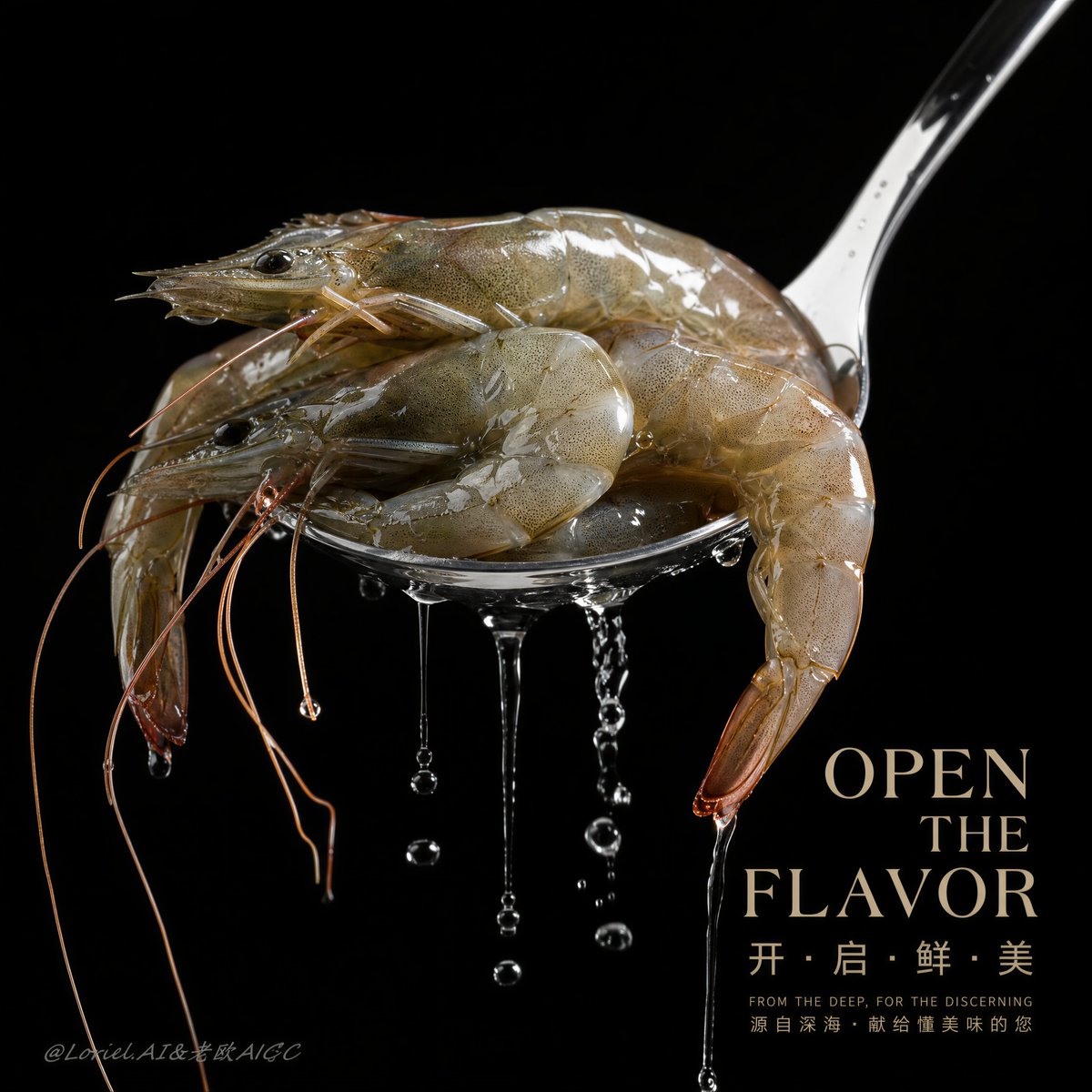 Luxury High-Speed Crispy Shrimp Sauce Explosion