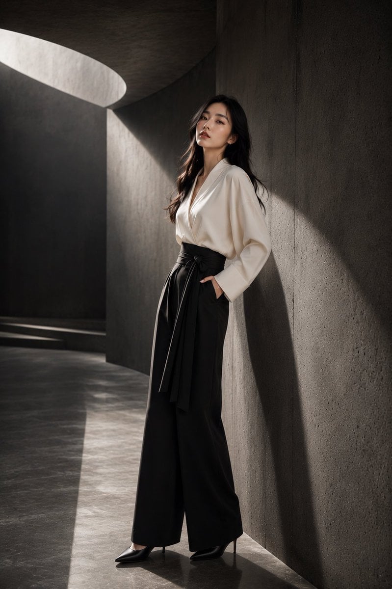 Minimalist Avant-Garde Japanese Fashion Editorial - alternate