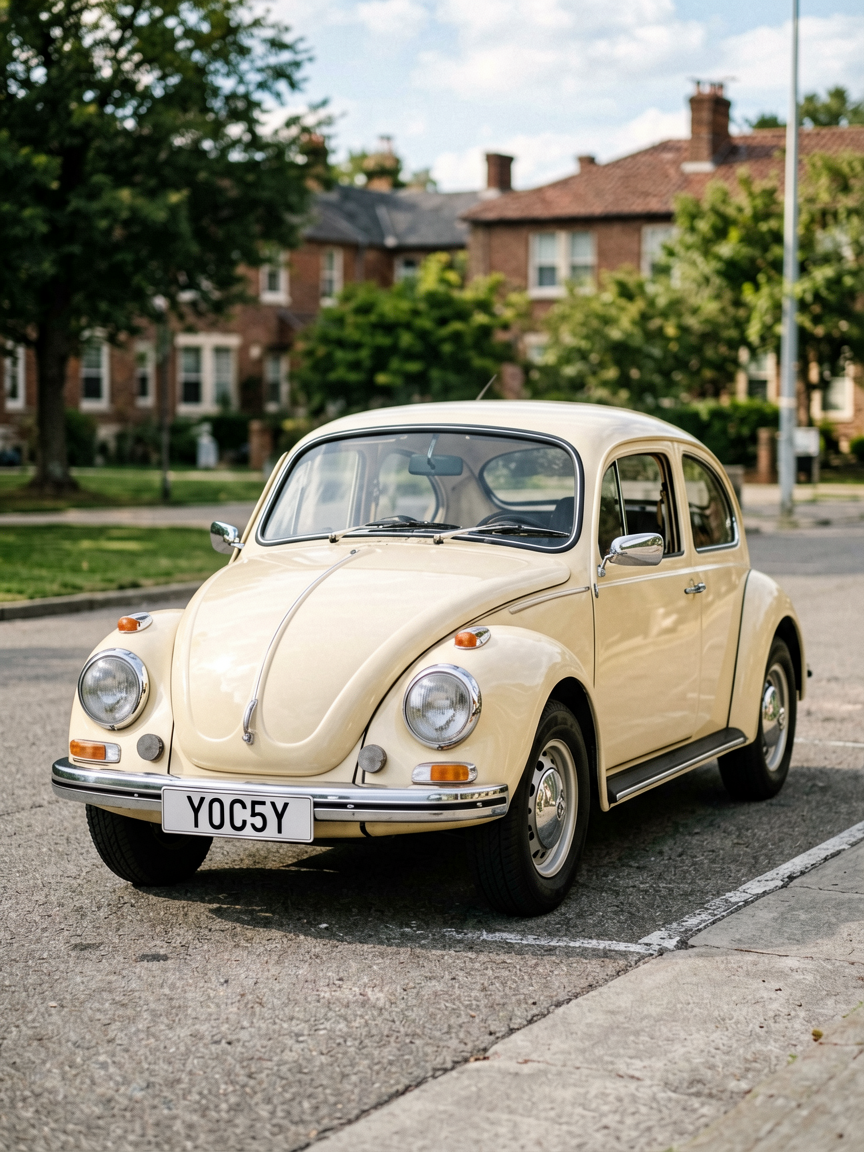 Vintage Classic Volkswagen Beetle