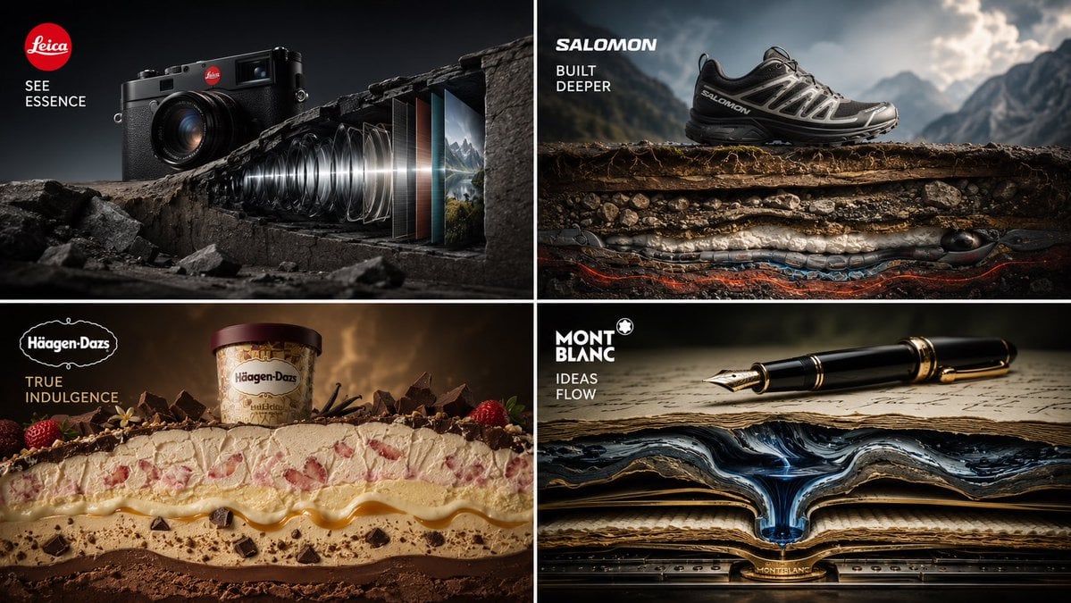 Impossible Cross-Section Product Campaign