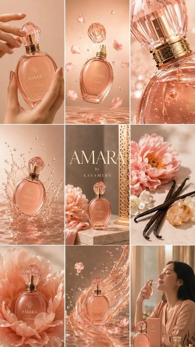 Luxury 3x3 Instagram Editorial Grid Campaign - alternate
