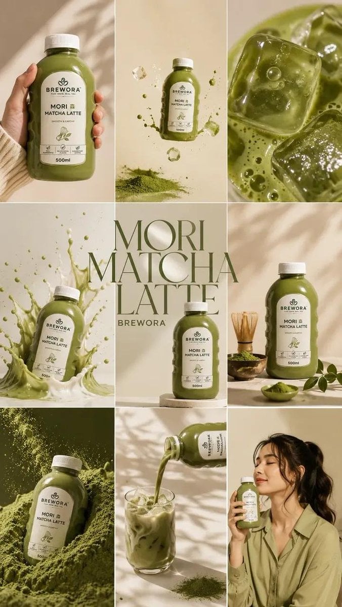 Luxury 3x3 Instagram Editorial Grid Campaign - alternate