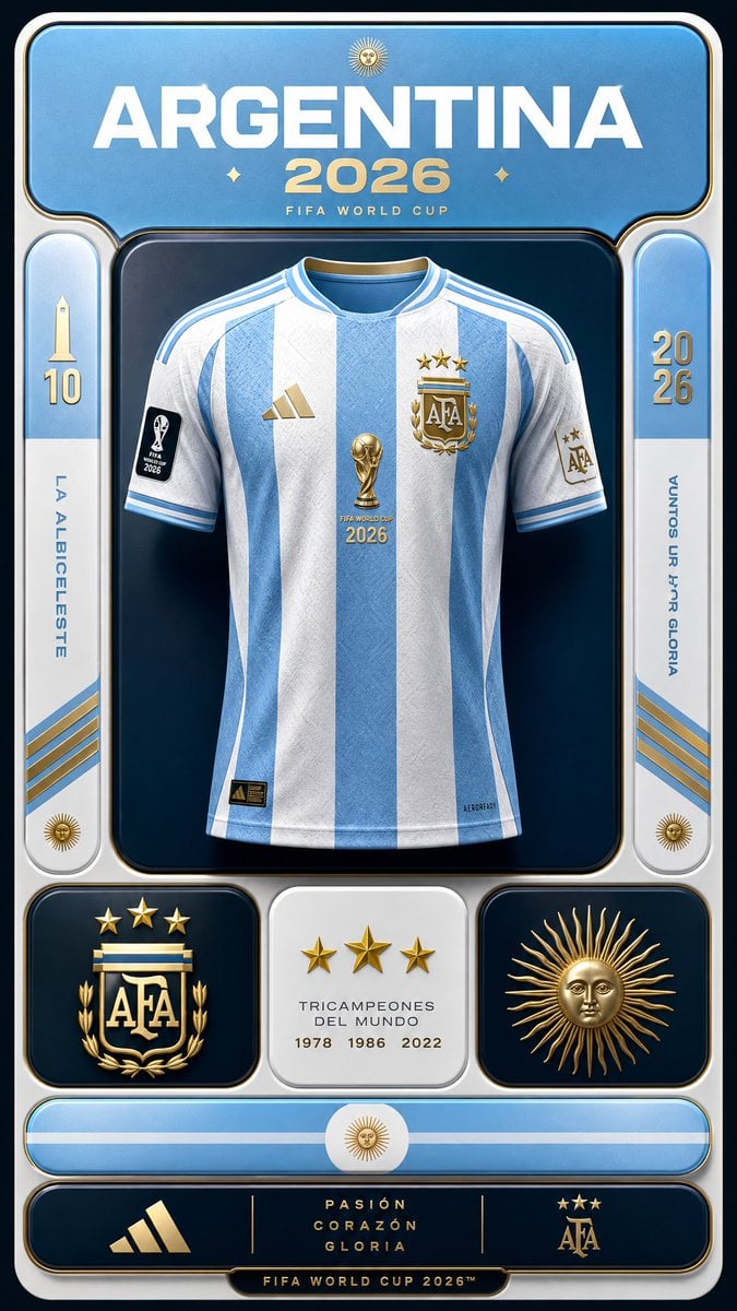 FIFA 2026 National Team Bento Brand Kit Sticker - alternate
