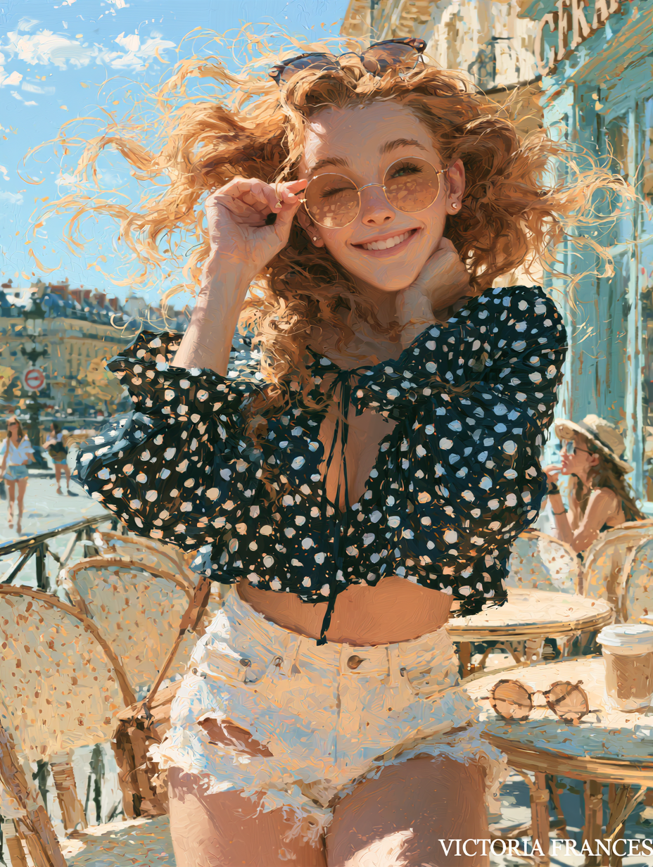 Fantasy Maiden's Parisian Cafe Summer
