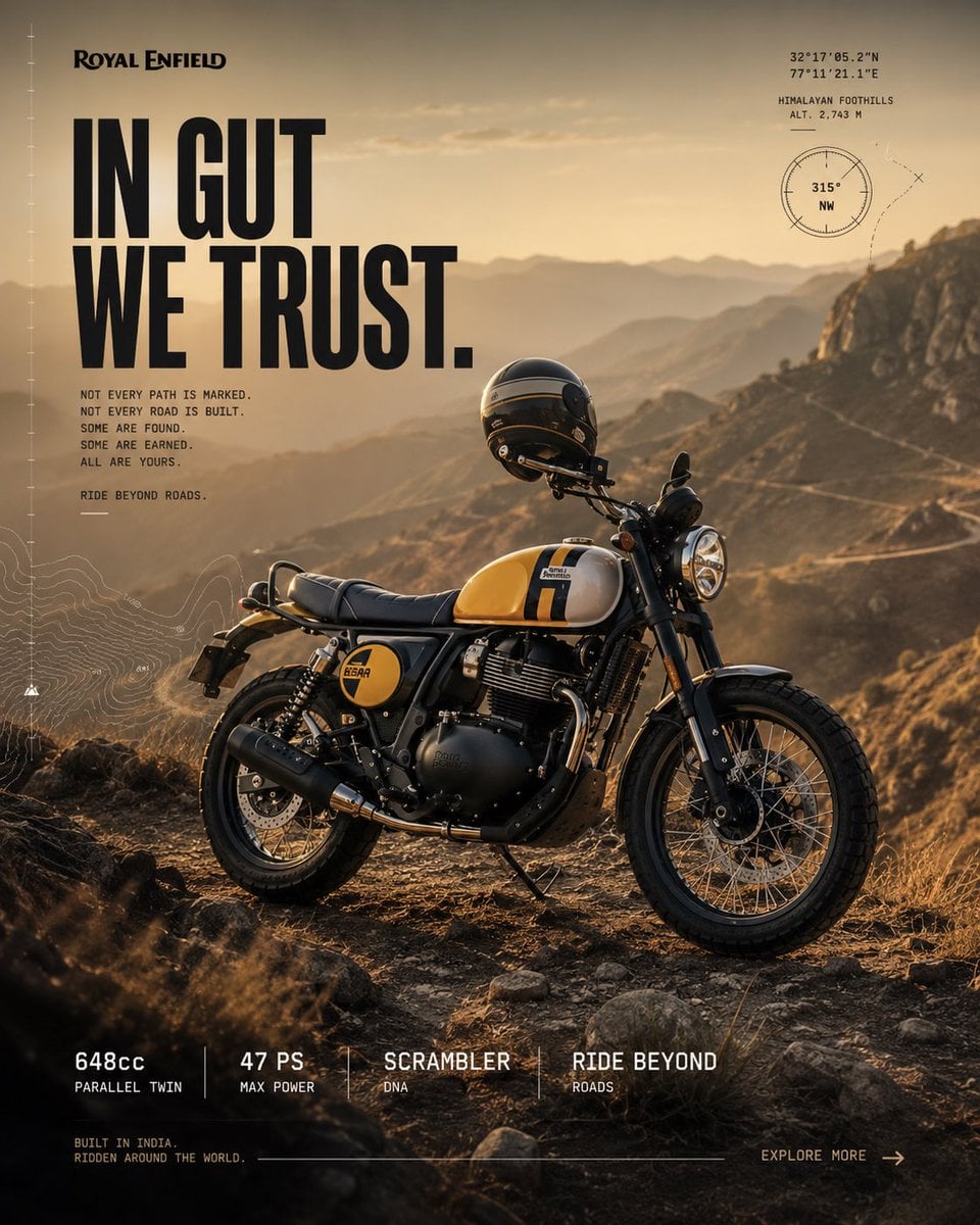 Royal Enfield Bear 650: In Gut We Trust Expedition