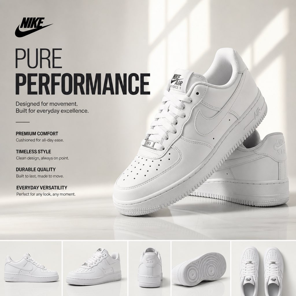 Premium Minimalist FMCG Product Hero Campaign