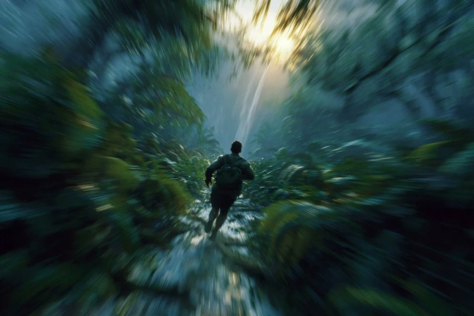 Dynamic Pursuit Across Infinite Landscapes - alternate