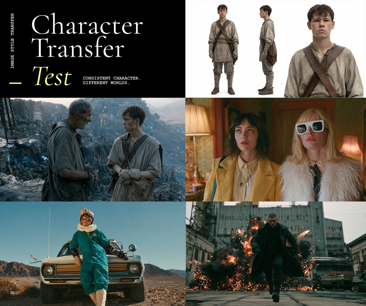 Cinematic Character Swap & Scene Integration