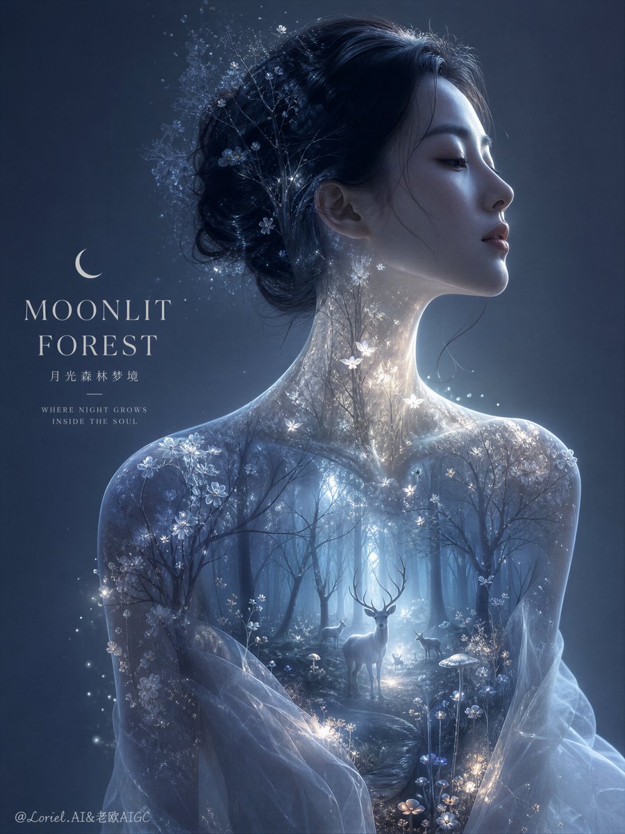 Ethereal Lunar Soul: Inner Forest Dreamscape