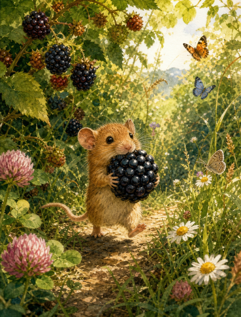 Dormouse's Giant Berry Quest