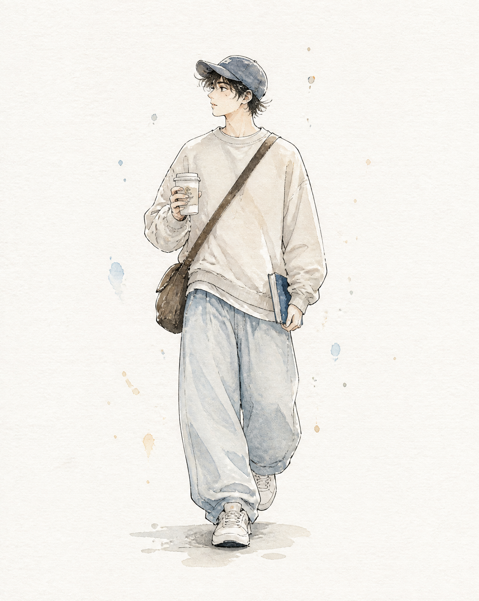 Urban Minimalist Watercolor Youth